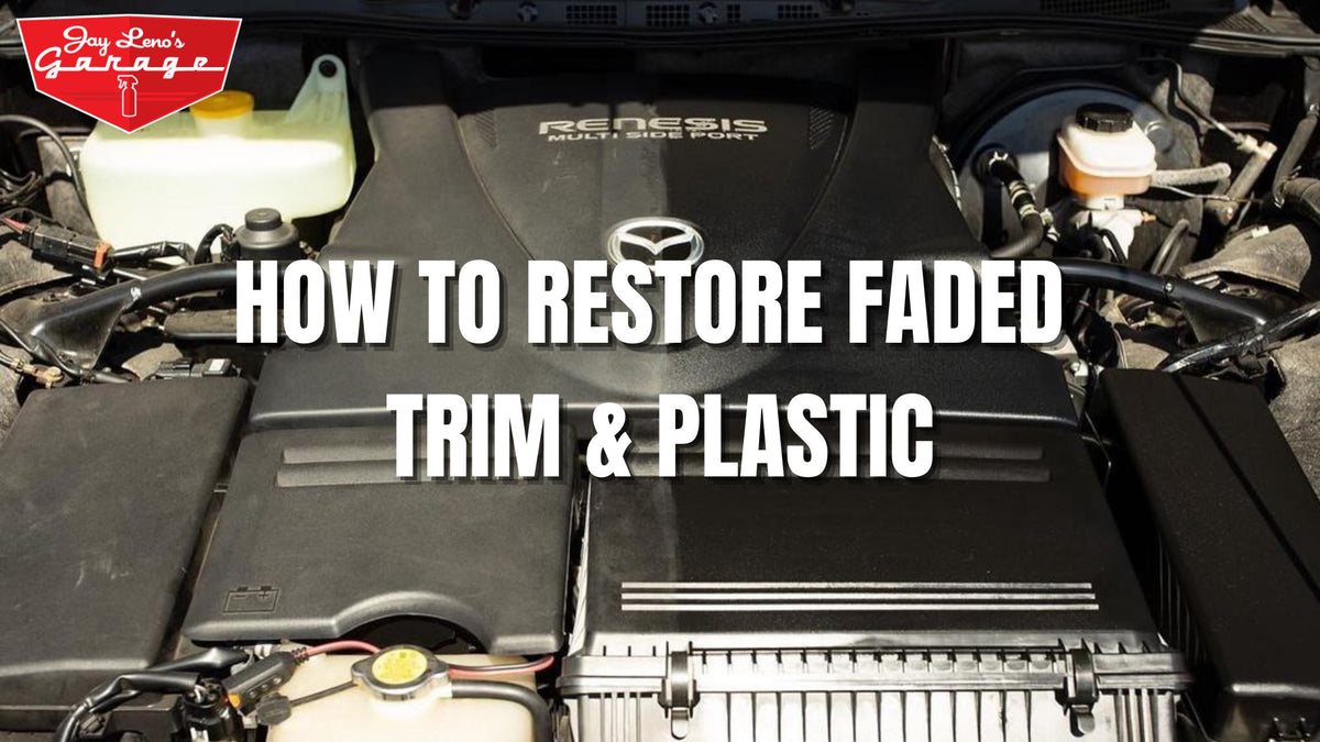 Vinyl & Plastic Rejuvenator, Car Trim Restorer