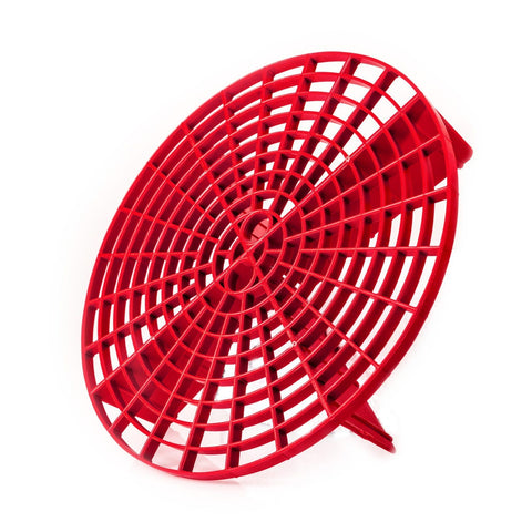 Car Wash Bucket Grit Guard (RED) from Jay Leno's Garage Australia