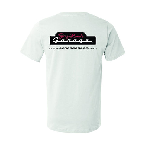 White Official Jay Leno's Garage T-Shirt from Jay Leno's Garage Australia
