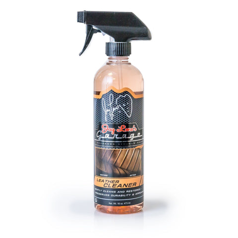 Leather Cleaner from Jay Leno's Garage Australia/ 473ml bottle. Remove tough stains on leather seats.