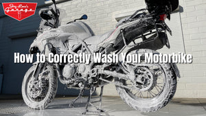 How To Correctly Wash A Motorcycle