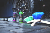 Wheel Cleaner 473ml and All Purpose Cleaner 473ml and wheel cleaning brushes