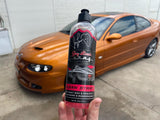Clean Strip Car Wax and Polish remover on HSV Coupe GTO paint