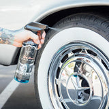 Best Whitewall Cleaner for cleaning whitewall tyres. 473ml Bottle available from Jay Leno's Garage Australia